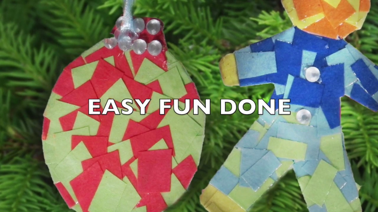 How to Make Decoupage Paper Ornaments YouTube