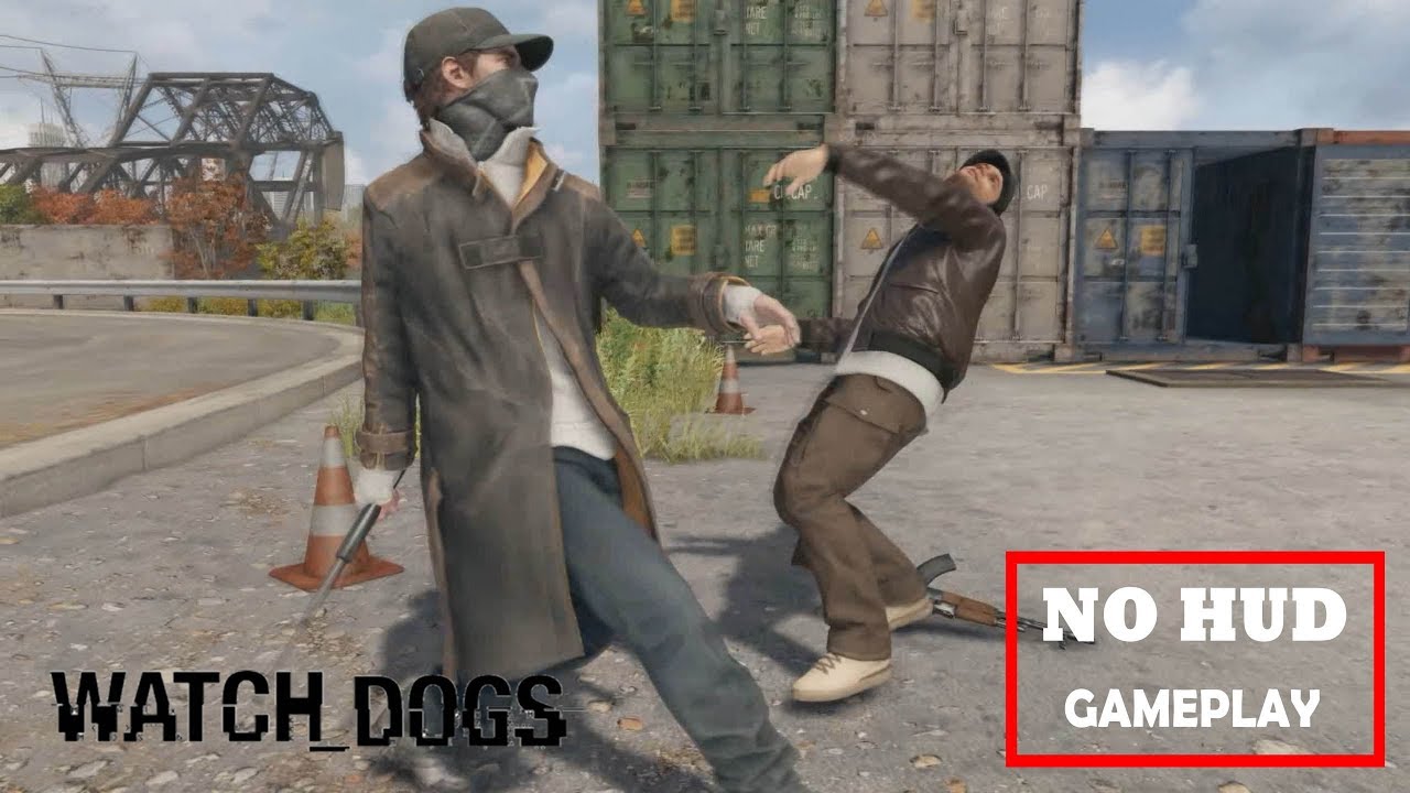 WATCH DOGS - NO HUD Gameplay Infiltration 