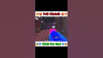 1v3 Clutch💀🔥 Wait For End || #shorts #bgmi #pubgmobile