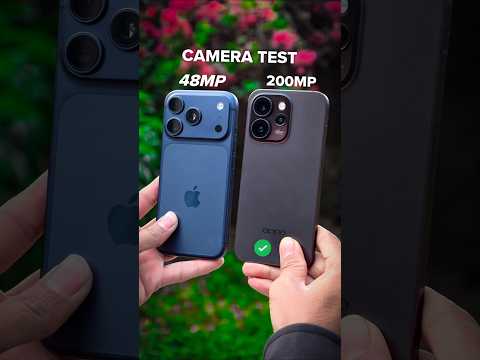 Video Oppo Reno 15 pro Mini vs iPhone 17 Pro Camera Test| Portrait mode