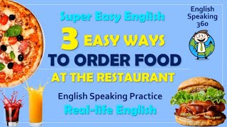 How To Order Food In English     Real-Life Easy English For Beginners          English Speaking 360