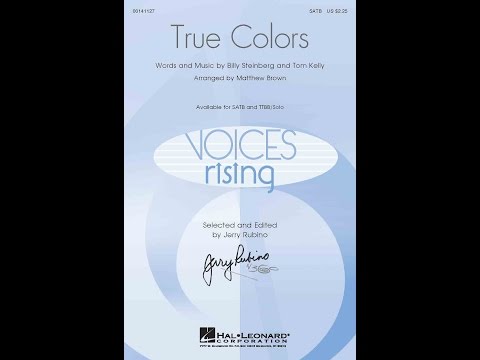 True Colors - Arranged by Matthew Brown