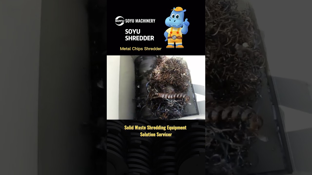 Metal chips shredder,scrap metal shredder