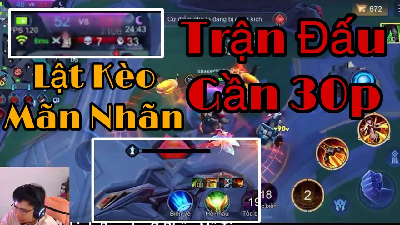 Trận Đấu Gần 30p Và Pha Lật Kèo Mãn Nhãn | Grakk HongKong