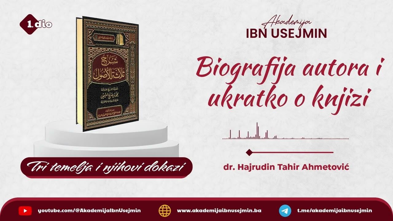 1) Biografija autora i ukratko o knjizi