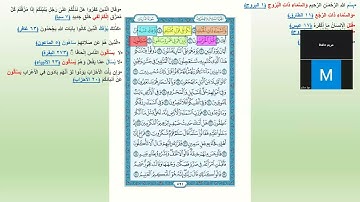 سورة الذاريات تربيط وتدبر من الاية 7 الى 27