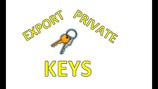 How to Export Private Keys from Electrum Wallet