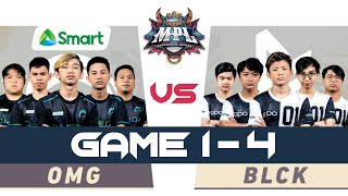 OMG VS BLCK - LOWER BRACKET FINAL | GAME 1-4 | MPL PH PLAYOFFS screenshot 5