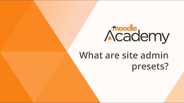 What are site admin presets?