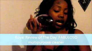 Product Review Queen Review of the Day: Fabuloso! Multi-purpose Cleaner Review