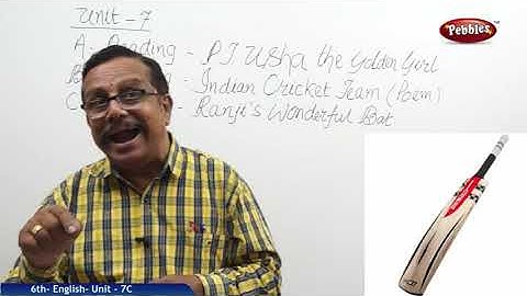 Unit 7 C | Class 6th State Board Syllabus English