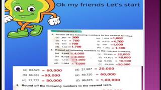 Solution of W-2 and 3 of unit-9(Rounding off numbers)