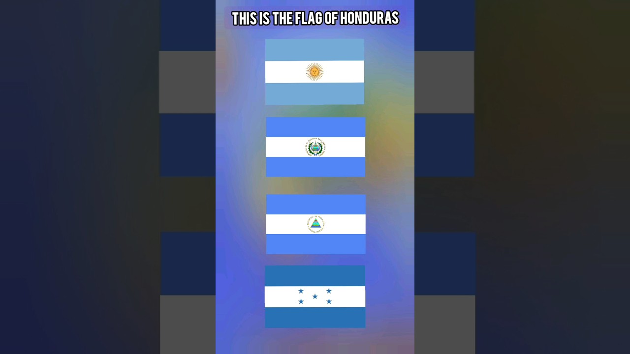 The Flag Of Argentina vs The Flag Of El Salvador And The Flag Of Nicragua vs The Flag Of Honduras