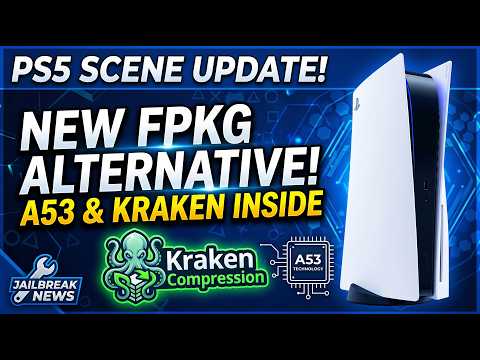 Update Scene PS5! Alternatif FPKG Hadir dengan Teknologi A53 & Kompresi Kraken