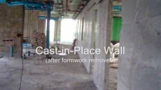 Lightweight Concrete CIP Walls