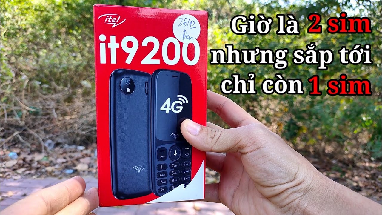 Itel it9200 | mở hộp điện thoại 4G phát wifi rẻ nhất... - youtube