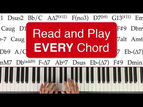 Learn EVERY Chord and Chord Symbol - The 7 Systems