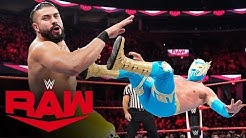 Sin Cara vs. Andrade: Raw, Oct. 21, 2019