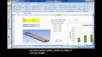 Using MS Excel as a Solver in ANSYS Workbench [Tutorial]