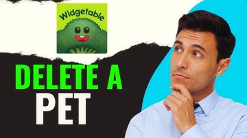 How to Delete Pet in Widgetable 2024