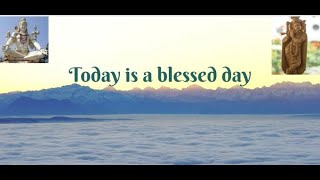 Today is a blessed day (#Blessedday #goodmorningwhatsappstatus  #motivationquotes #dailymessage)