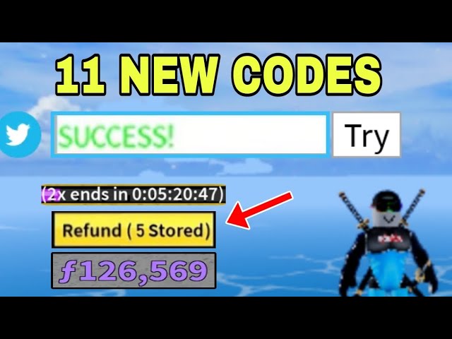 2023] ALL CODES for BLOX FRUITS (Money, Stat Resets, 2x EXP) Roblox 