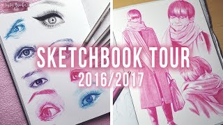 SKETCHBOOK TOUR 2016/Mid 2017 ♡ | tbrookerart