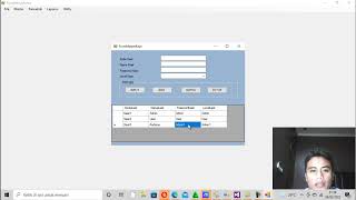 Demo sebuah aplikasi kasir menggunakan Visual studio dengan database SQL server.