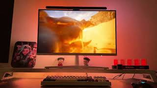 PCDOCK RGB Sync Test | Monitor Backlight + Monitor Riser Lighting Effect