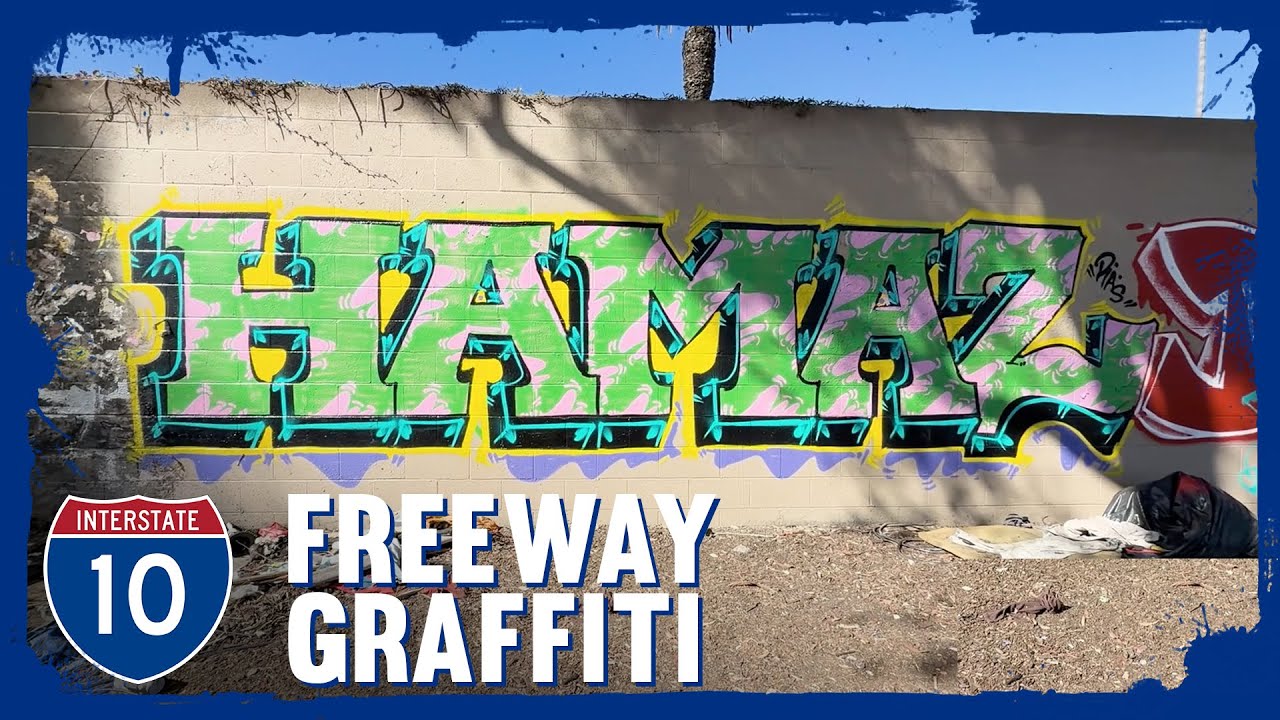 Los Angeles Graffiti - 10 FREEWAY WALLS - Summer Sizzler 2025
