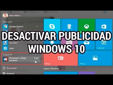 Como quitar publicidad de mi pc windows 10 Como quitar publicidad de mi pc windows 10