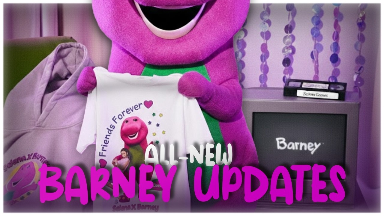 ALL NEW BARNEY UPDATES | FILM + NEW TEES + SELENA GOMEZ + DINO DANCE ...