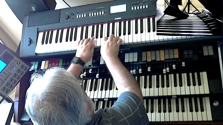 Laura (Jazz) - Omar Garcia - HAMMOND X66 - Solo Or...