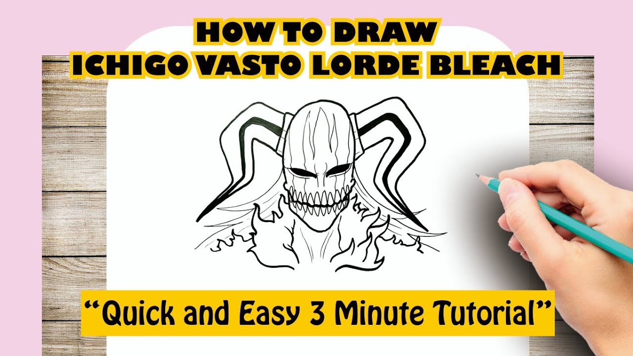 1 min version of Vasto Lorde Ichigo drawing #vastolorde