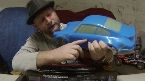 Tamiya TT02 Carrera RSR Kit Build - Painting the Body - UrbanRcLA
