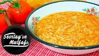 Tel Şehriye Çorbası Nasıl Yapılır? Dom Tel Şehriye Çorbası Tarifi