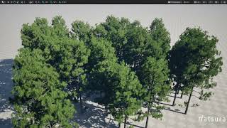 Send a forest from Natsura to Unreal