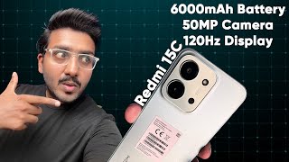 Redmi 15C 6000mAh-120Hz-50MP Budget smartphone