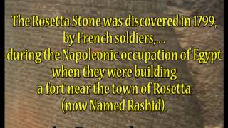 Egypt 544 - The Rosetta Stone - By Egyptahotep