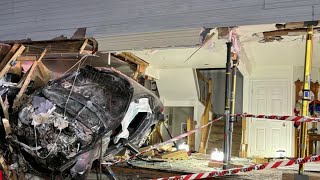 Car crashes into Germantown townhome | NBC4 Washington