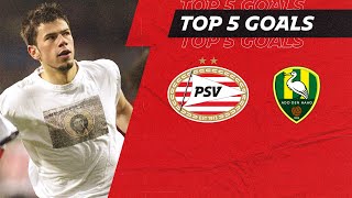 Héérlijke Stift Kezman, Hakje Amrabat, Verwoestende Knal Mertens Top 5 Goals