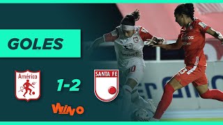 América vs. Santa Fe (1-2) | Liga Femenina BetPlay Dimayor | Final - Ida