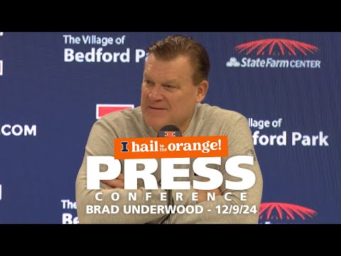 Illini Men's Basketball | Brad Underwood Press Conference 12/9/24