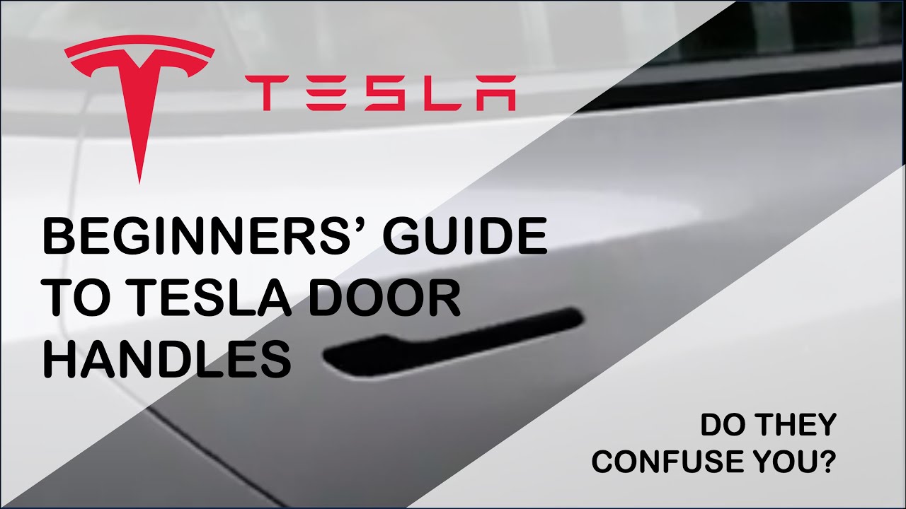 Beginner guide to Tesla door handles YouTube