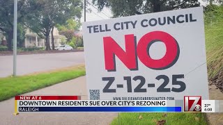 Downtown Raleigh residents sue over city's rezoning