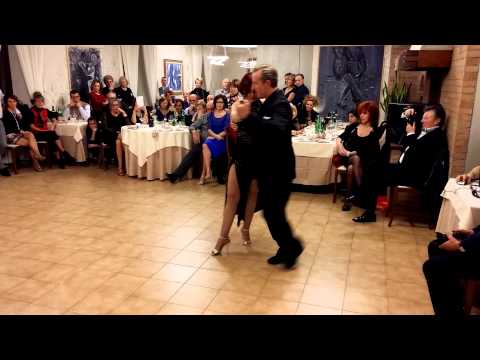 Riccardo Ongari e Monica Biasin tango esibizione a