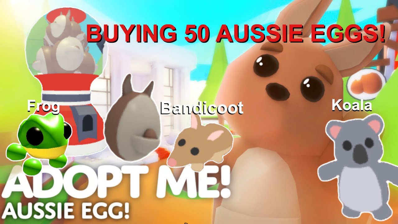 New Aussie Eggs! Adopt me Roblox YouTube