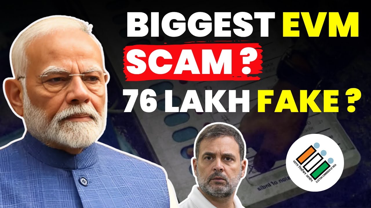 BIGGEST EVM SCAM EXPOSED? 76 LAKHS VOTER FAKE? 