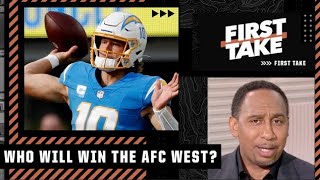 Stephen A. predicts the Chargers will win the AFC West 👀 | First Take