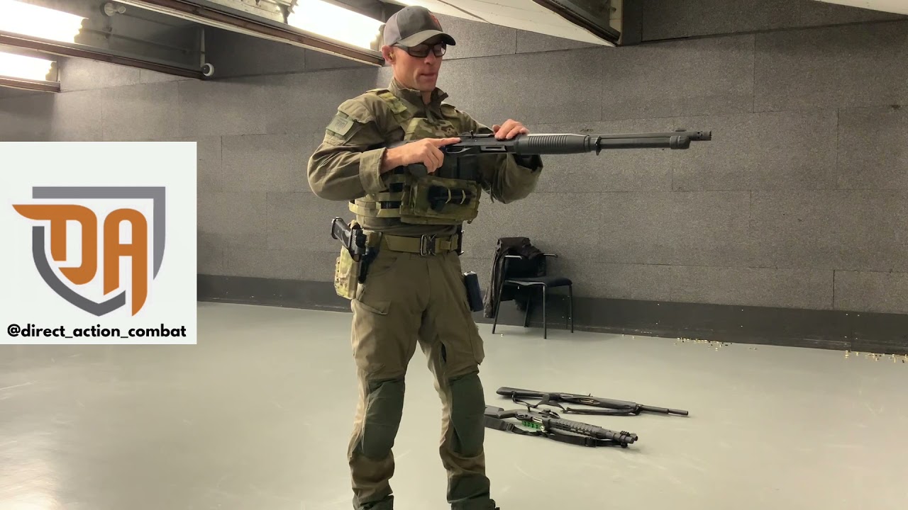 Pump action & Semi-auto Shotgun Change-over drill.